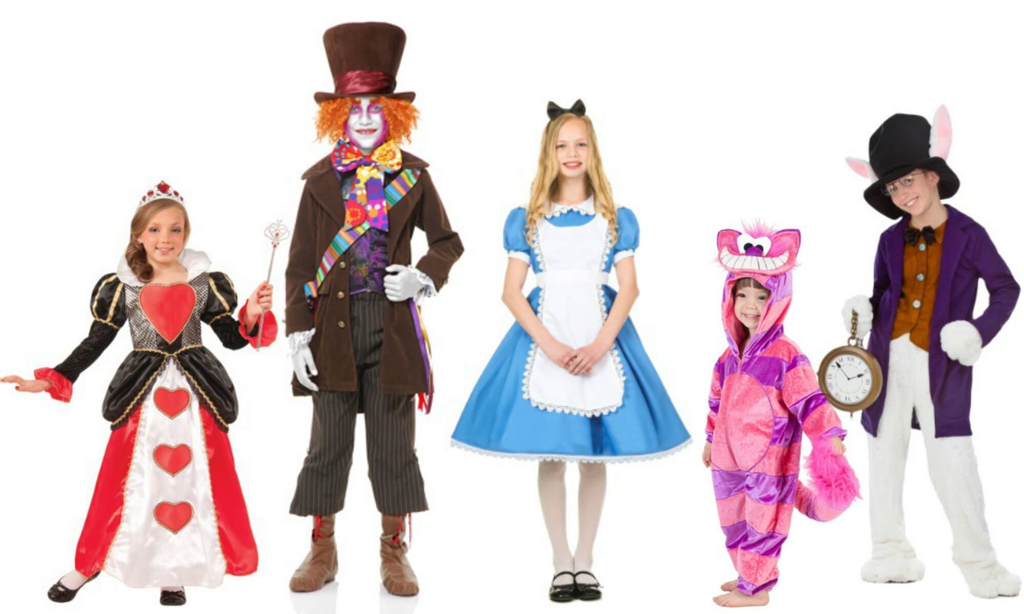 Alice in Wonderland costumes for kids